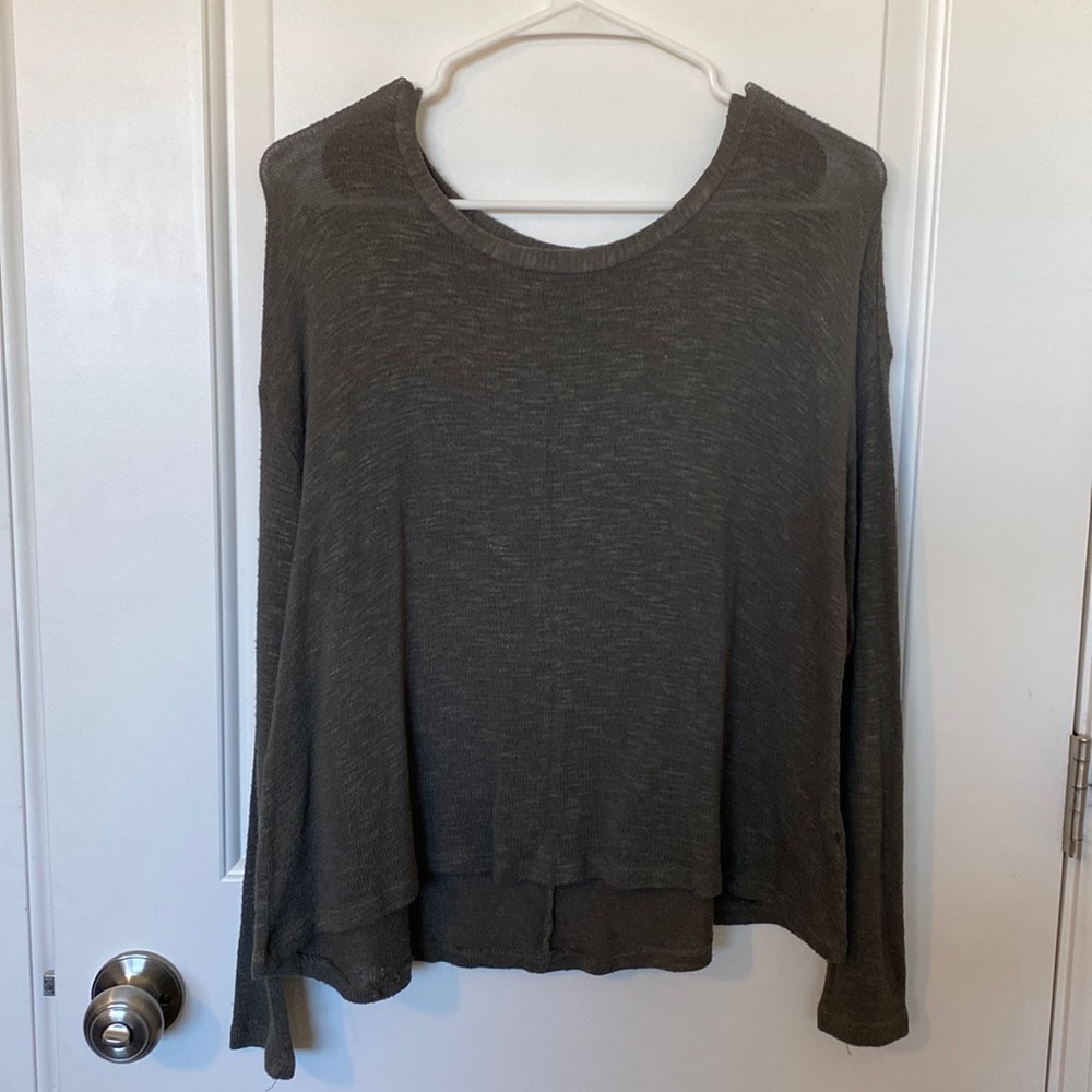 Olive Light Weight Sweater